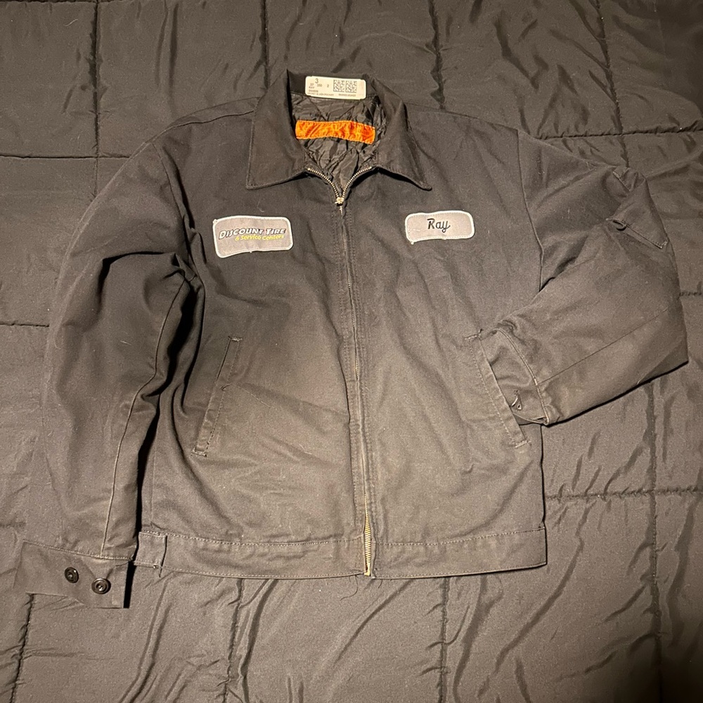 Red Kap, black, M men’s work jacket